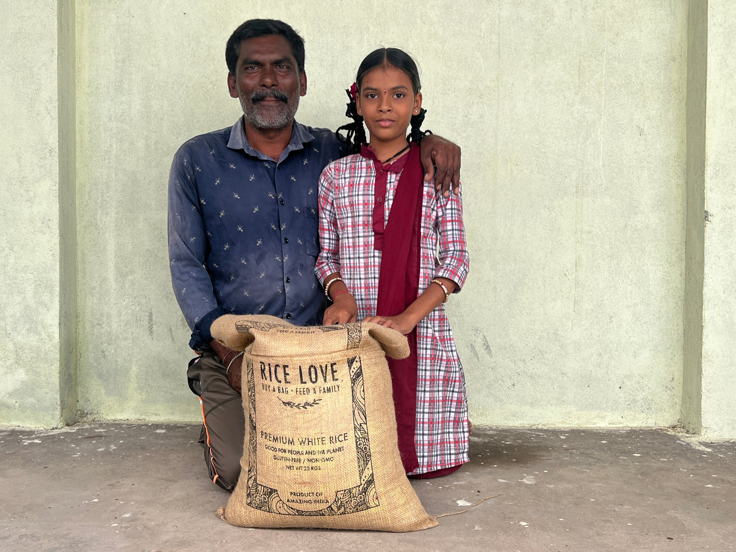 Rajam Pagidi Family #3098 - Rice Love