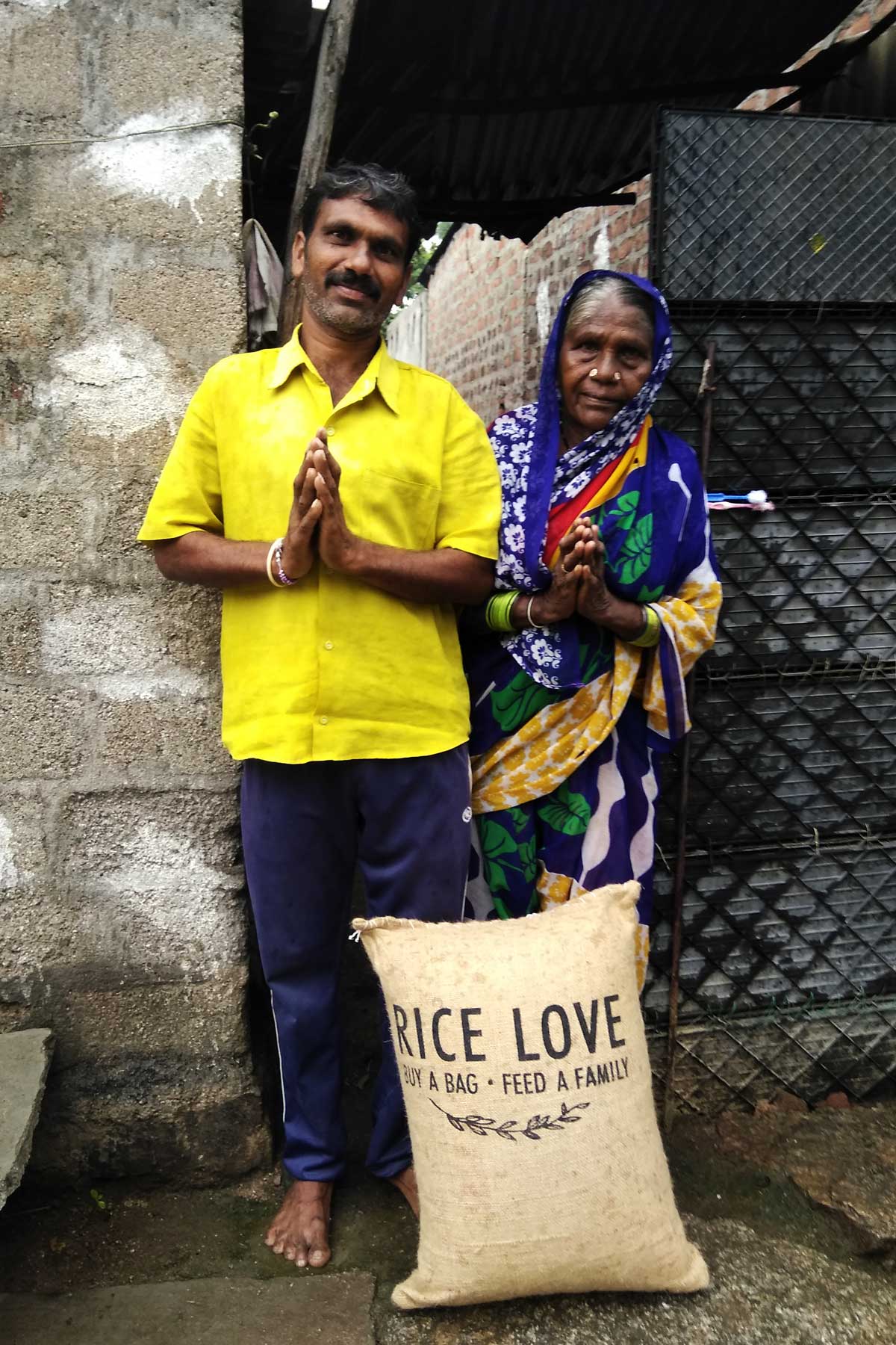 Rajamma Naddunuri Family #2004 - Rice Love