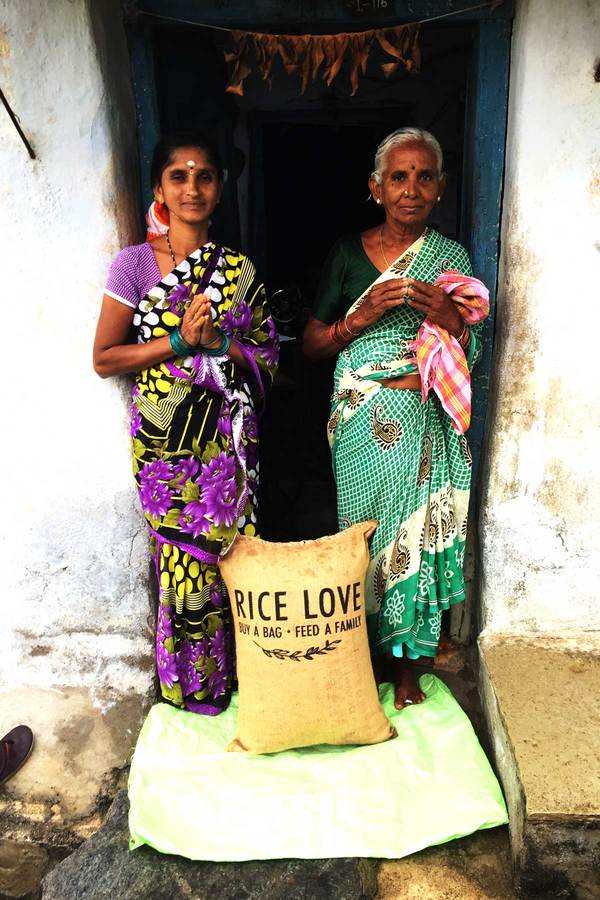 Rajeswari Eligeti Family #1966 - Rice Love