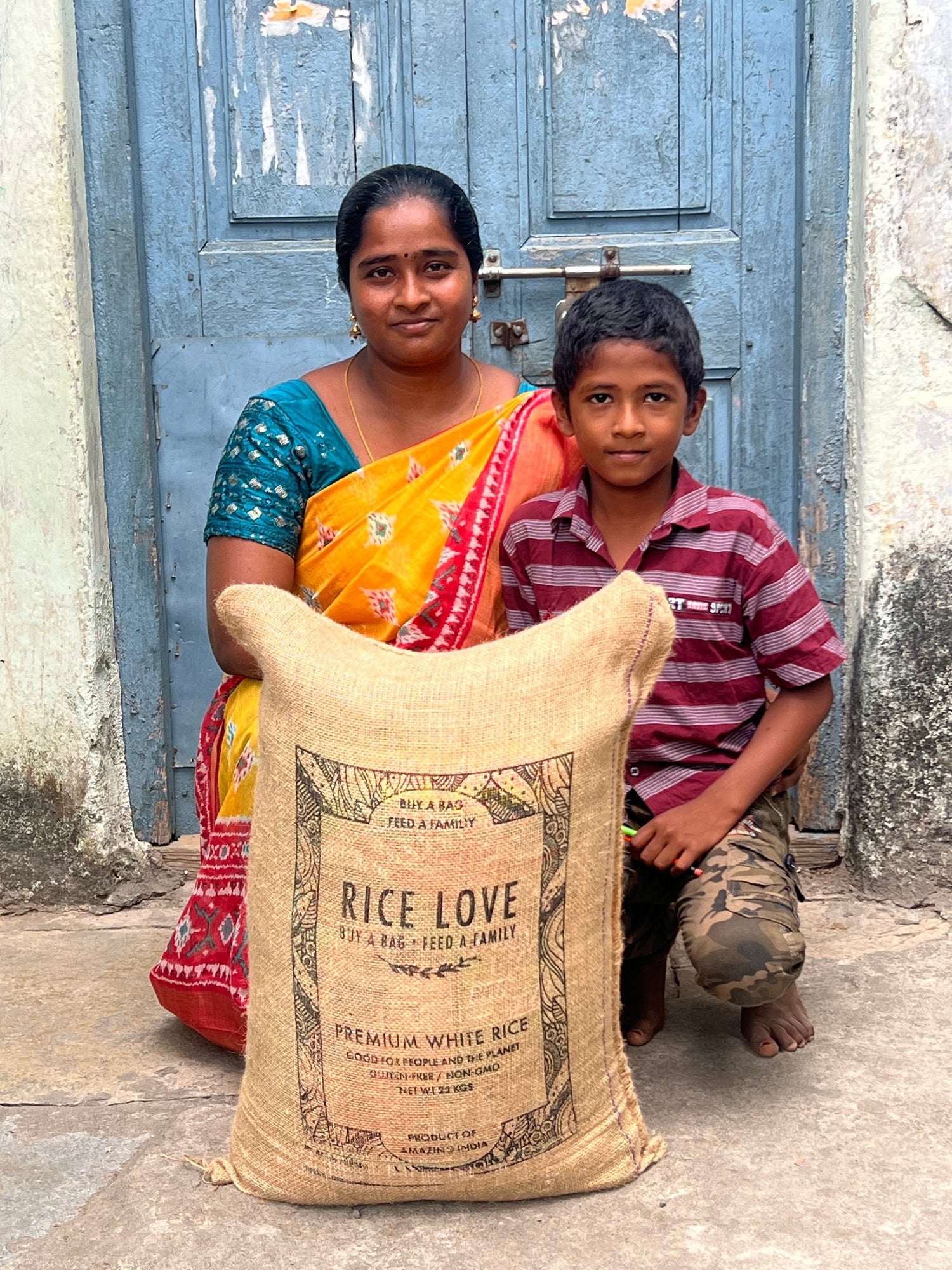 Raji Reddy Malladi Family #3401 - Rice Love