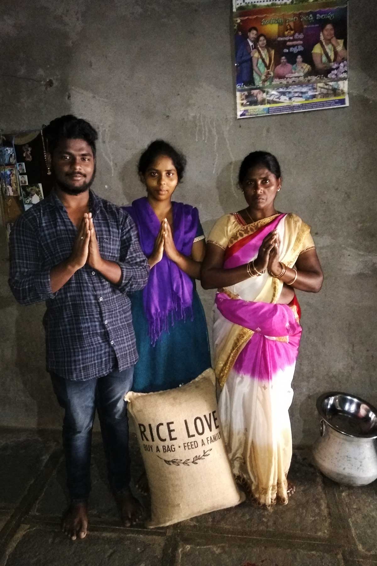 Rajitha Marepally Family #2023 - Rice Love