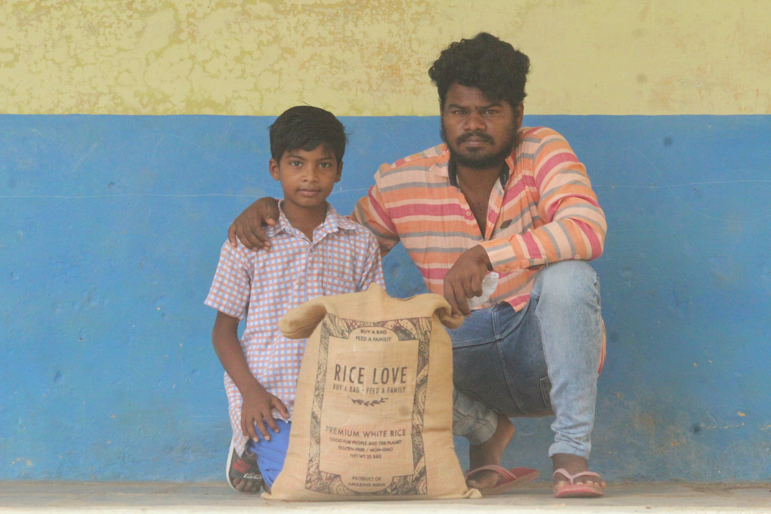 Rajkumar Bandhela Family #2960 - Rice Love