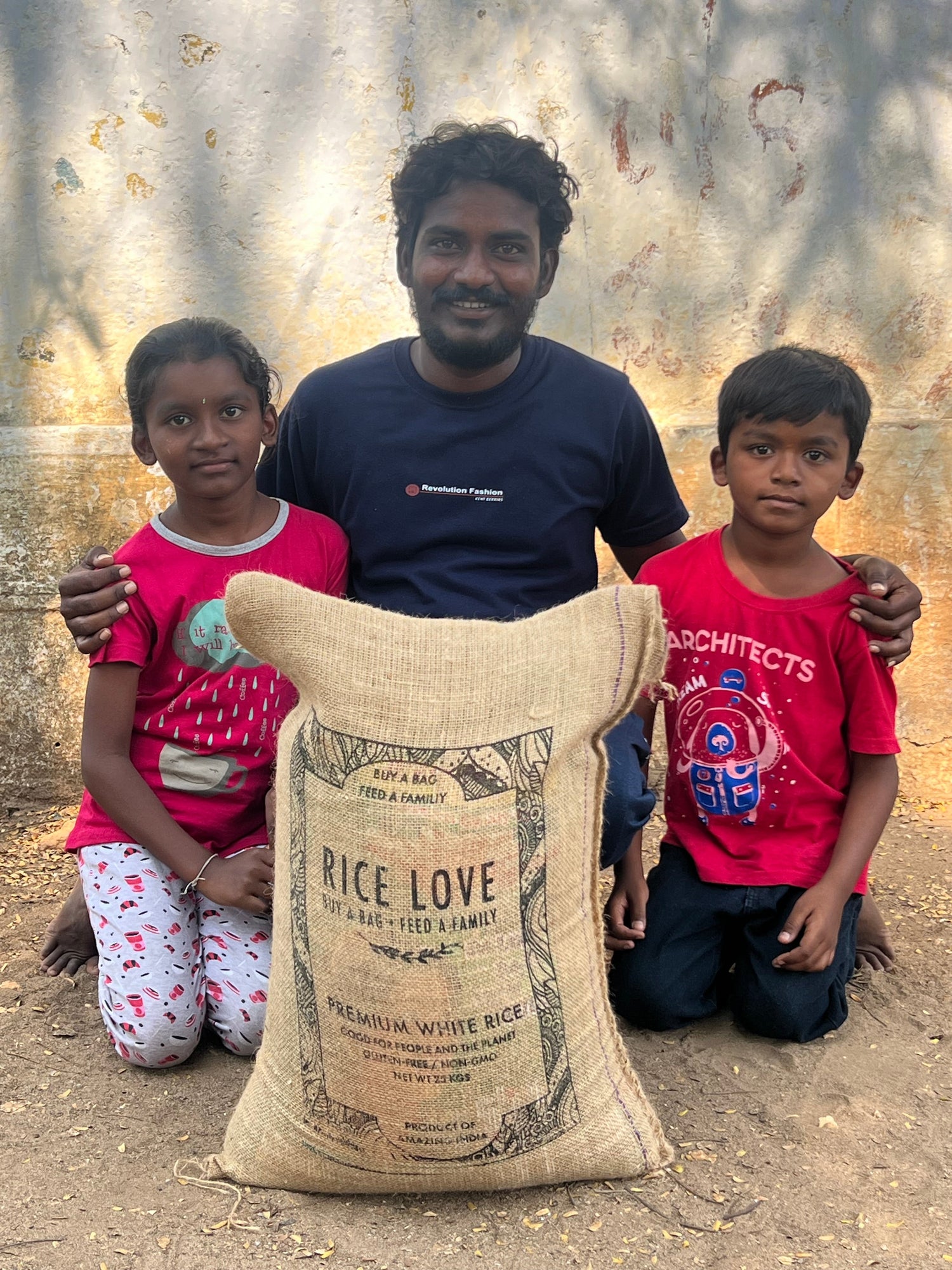 Rajkumar Elakati Family #3058 - Rice Love