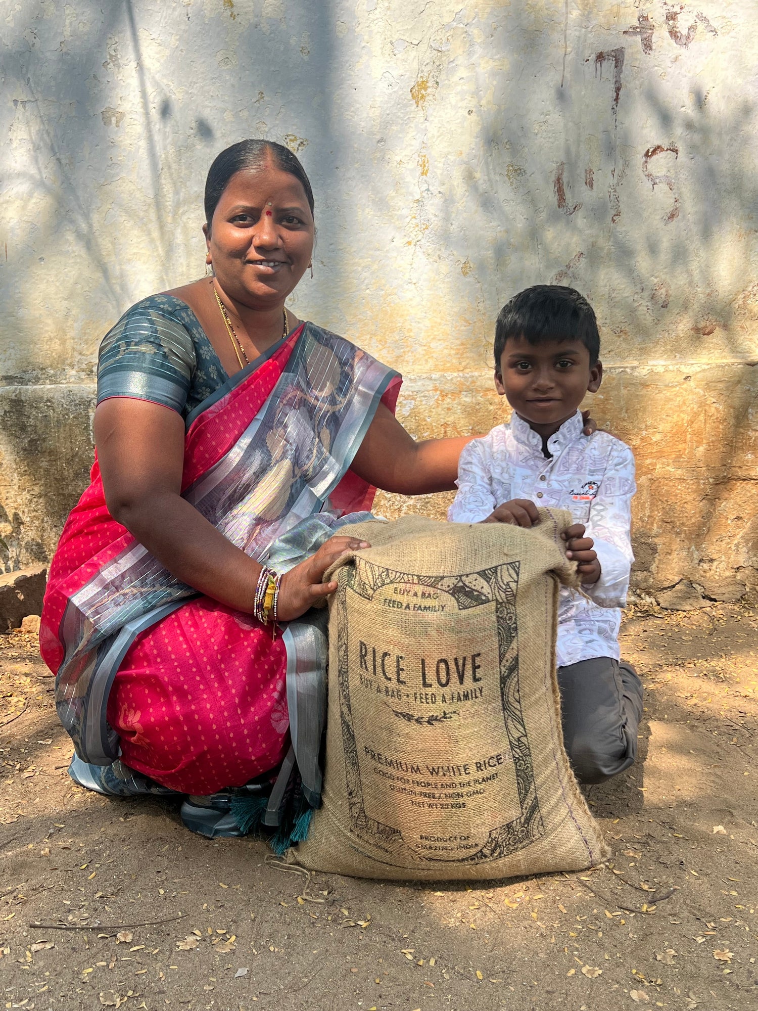 Rajkumar Thapetla Family #3531 - Rice Love