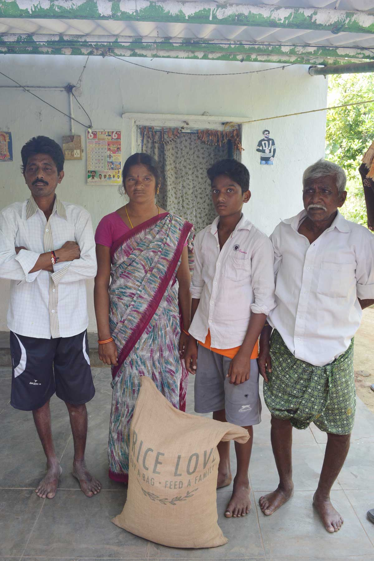 Raju Chennumalla Family #390 - Rice Love