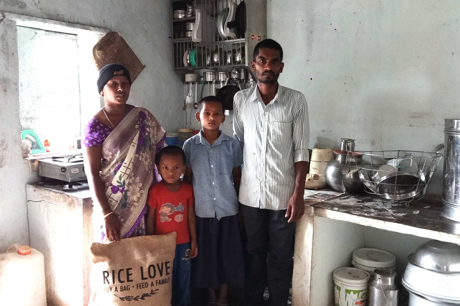 Raju Erramshetti Family #1232 - Rice Love