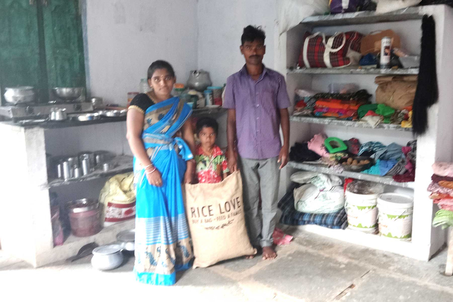 Raju Kethiri Family #1235 - Rice Love