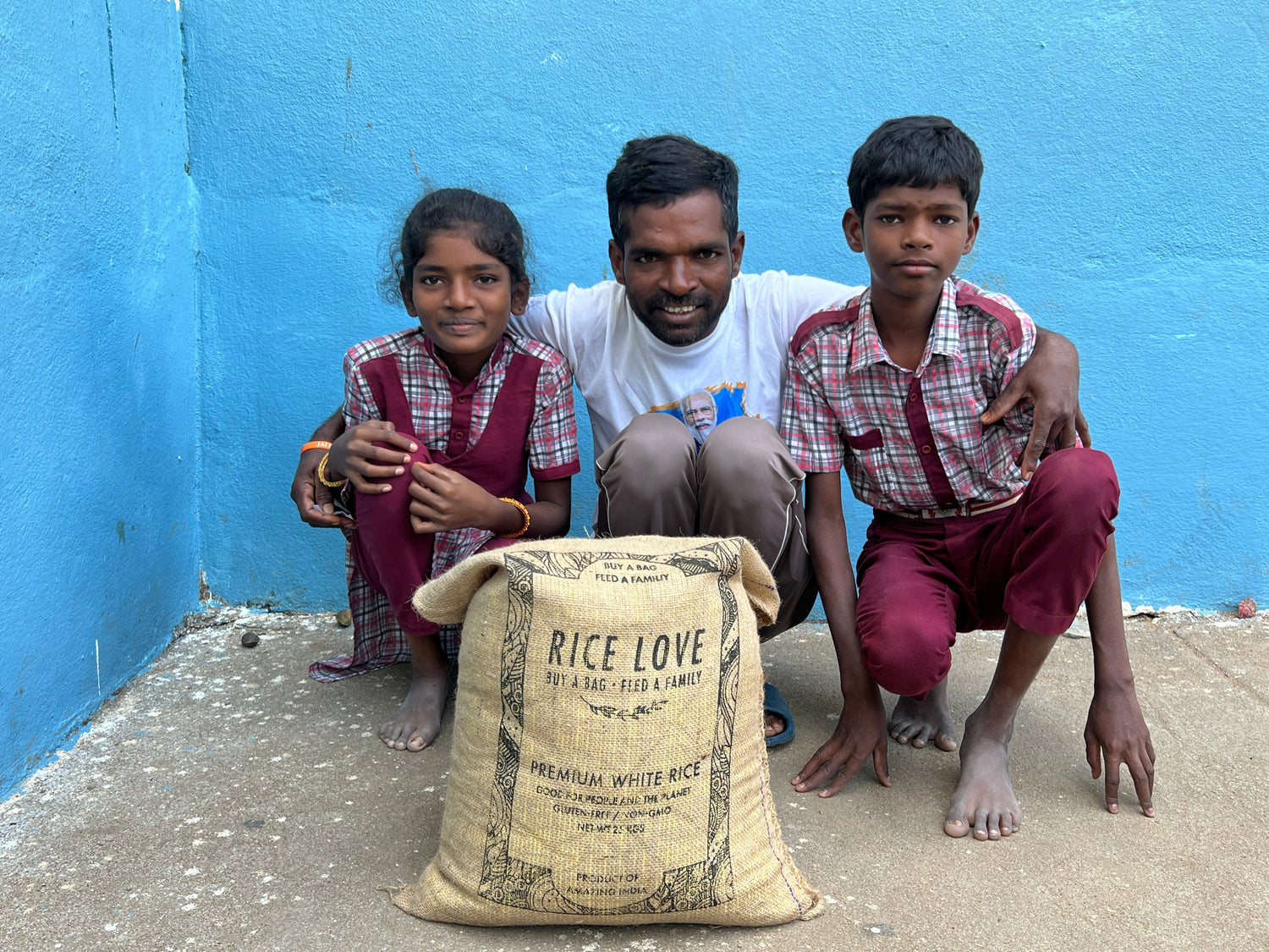 Raju Marapally Family #3216 - Rice Love