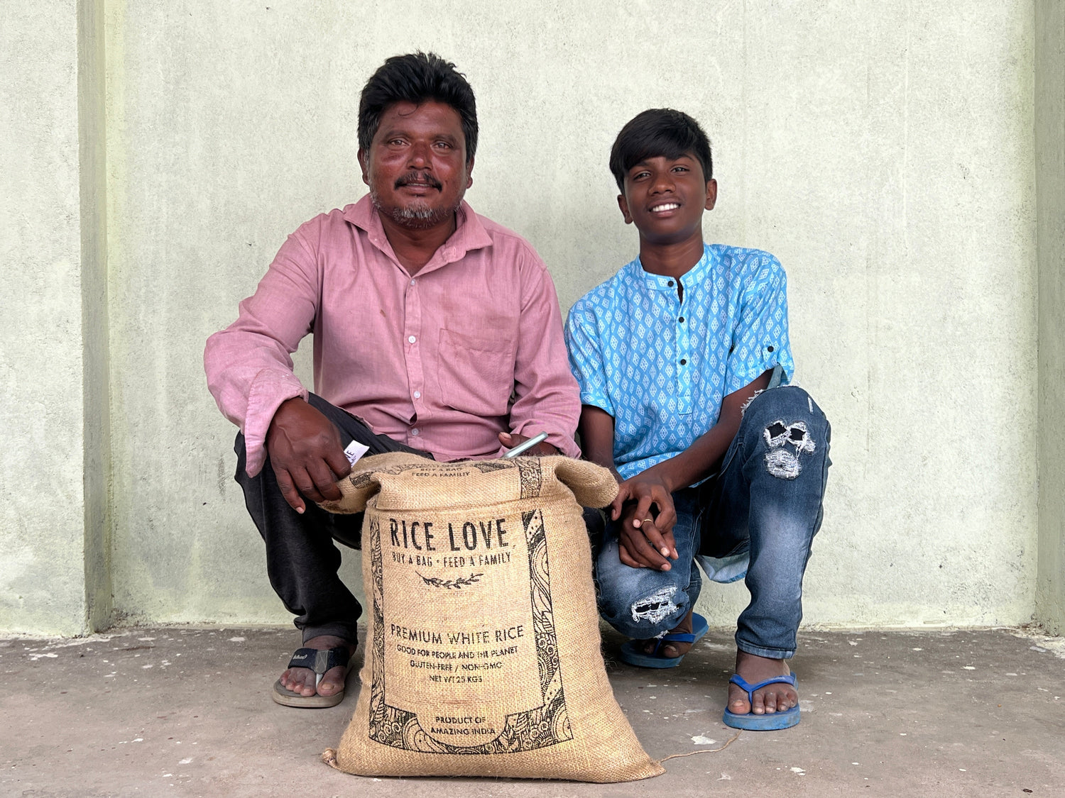 Raju Nadhunoori Family #3094 - Rice Love