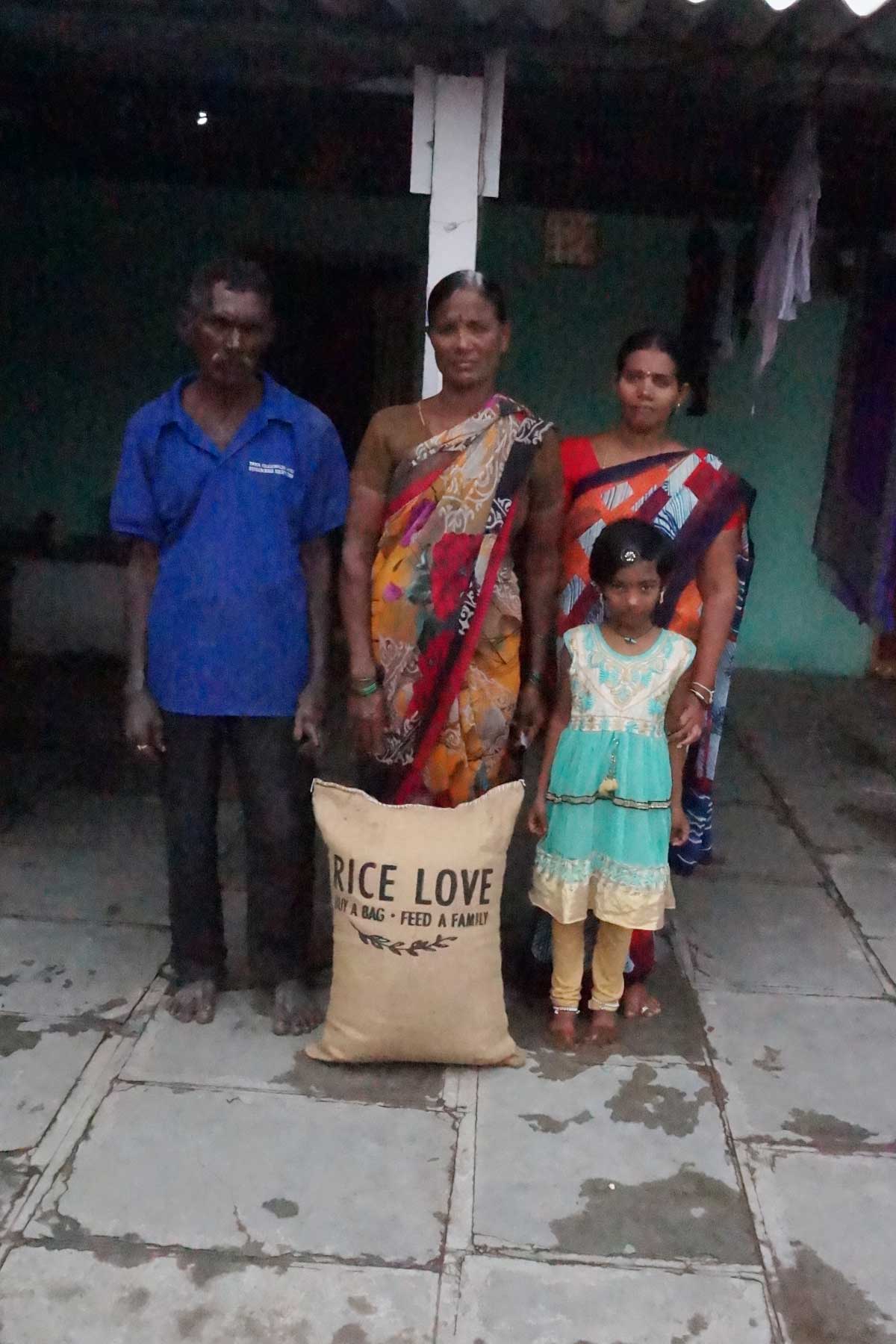 Raju Peddammala Family #2081 - Rice Love