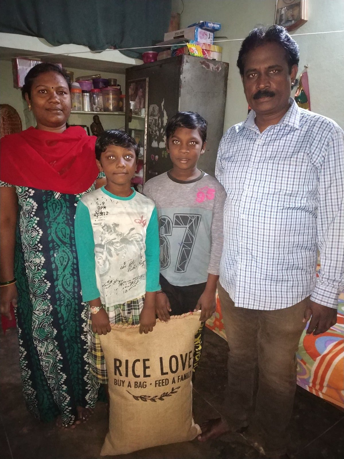Raju Ponala Family #1430 - Rice Love