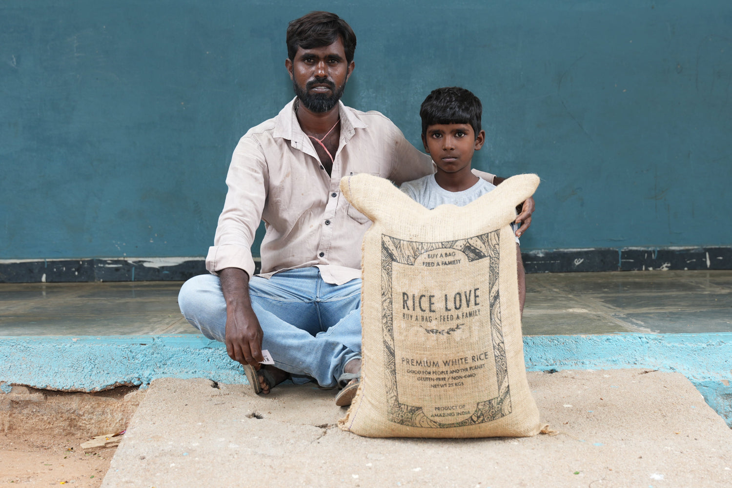 Raju Puppala Family #3474 - Rice Love