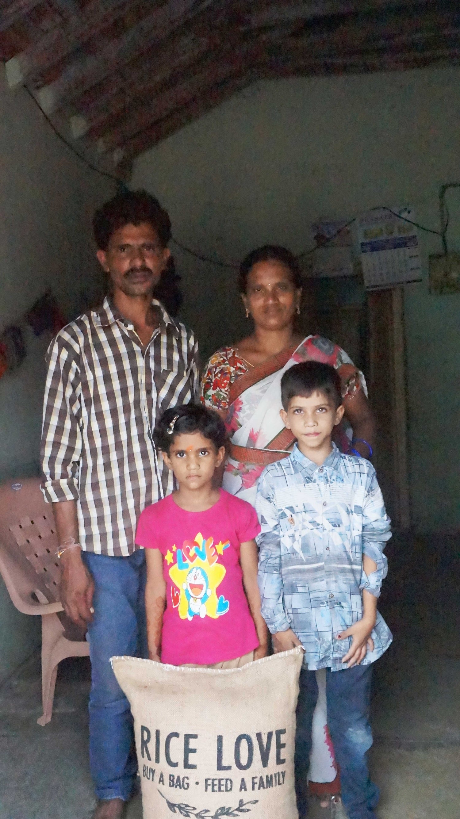 Raju Thangellapelli Family #2079 - Rice Love