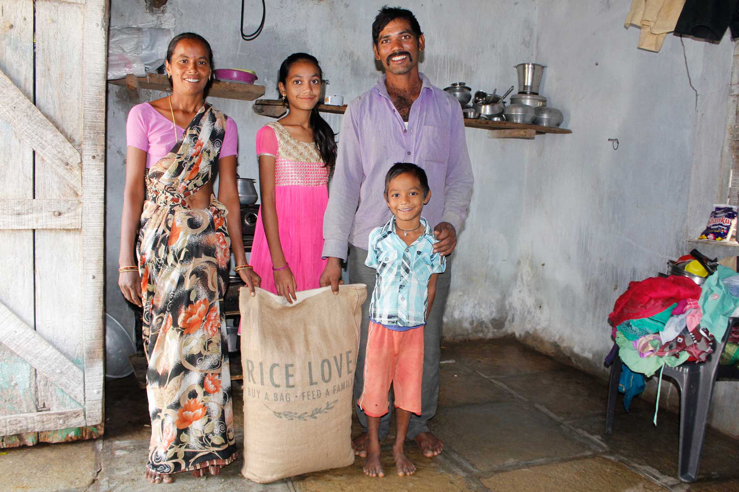 Raju Vema Family #414 - Rice Love