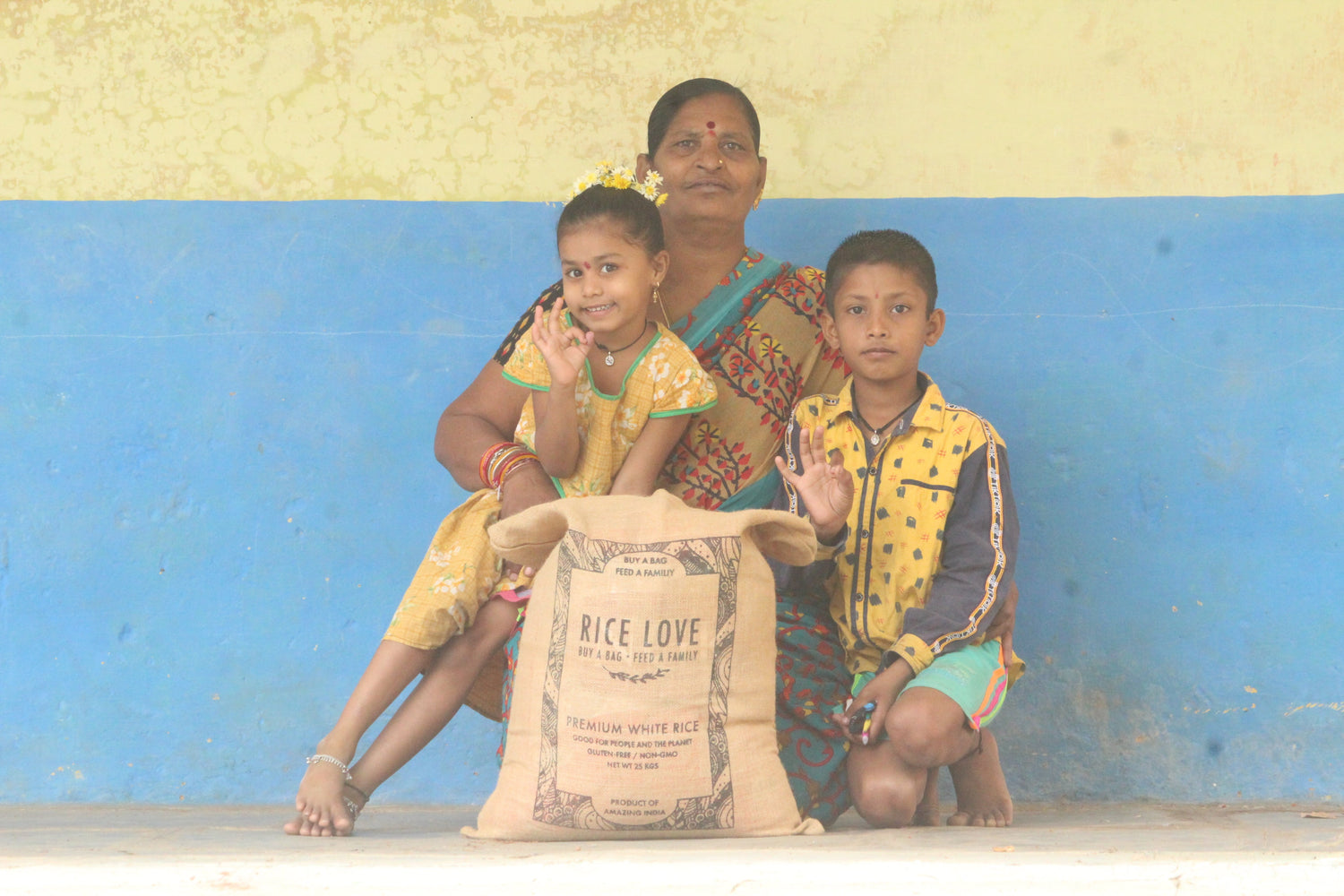 Rajyalakshmi Sakinala Family #2796 - Rice Love