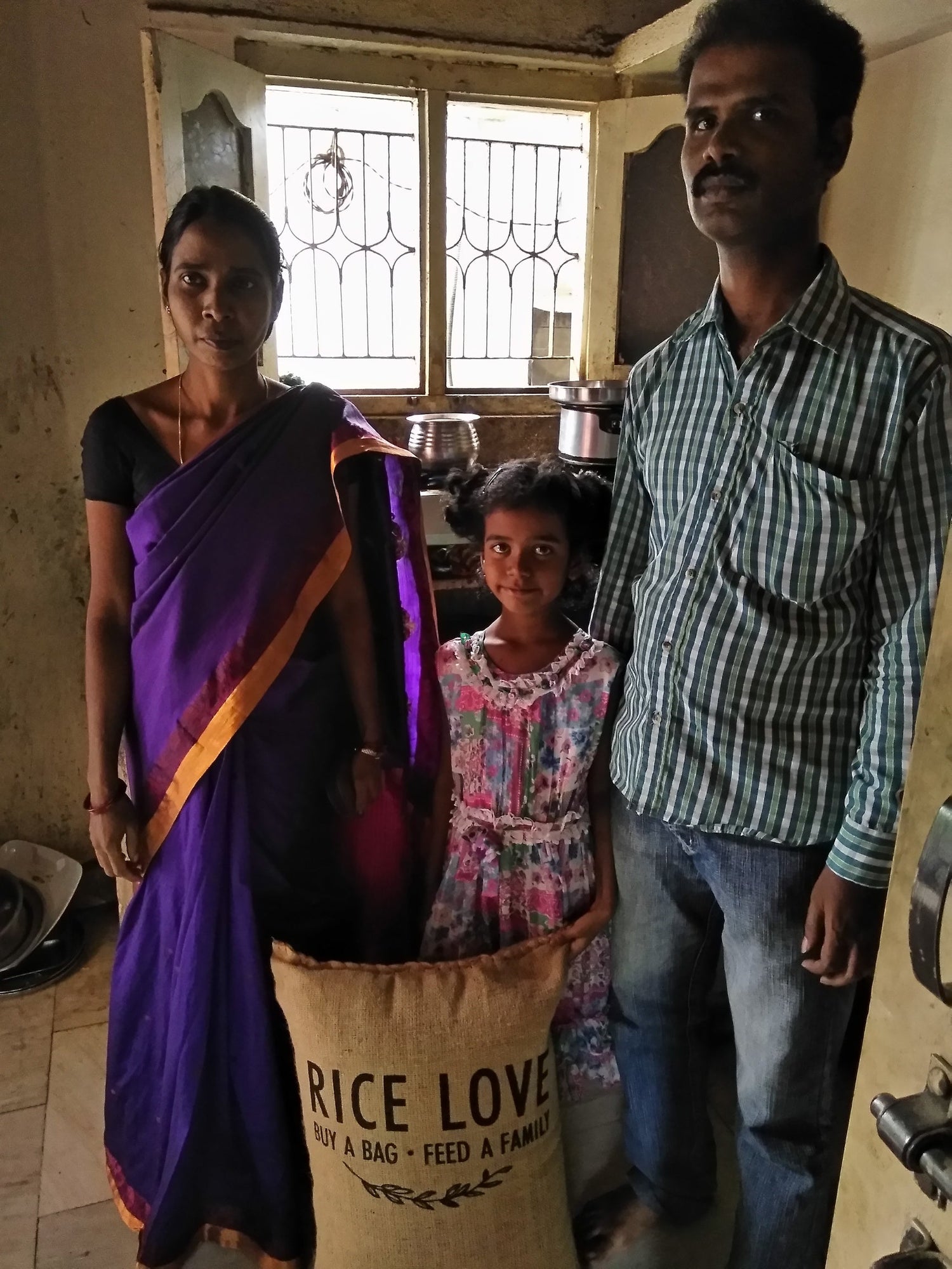 Rakesh Vadagle Family #1484 - Rice Love
