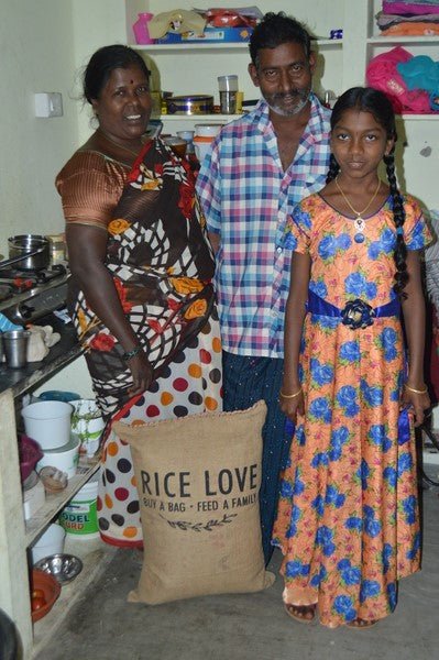 Ram Babu Ainam Family #1920 - Rice Love