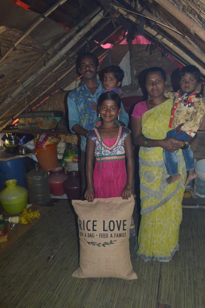 Ramanjaneyulu Naganeni Family #1344 - Rice Love