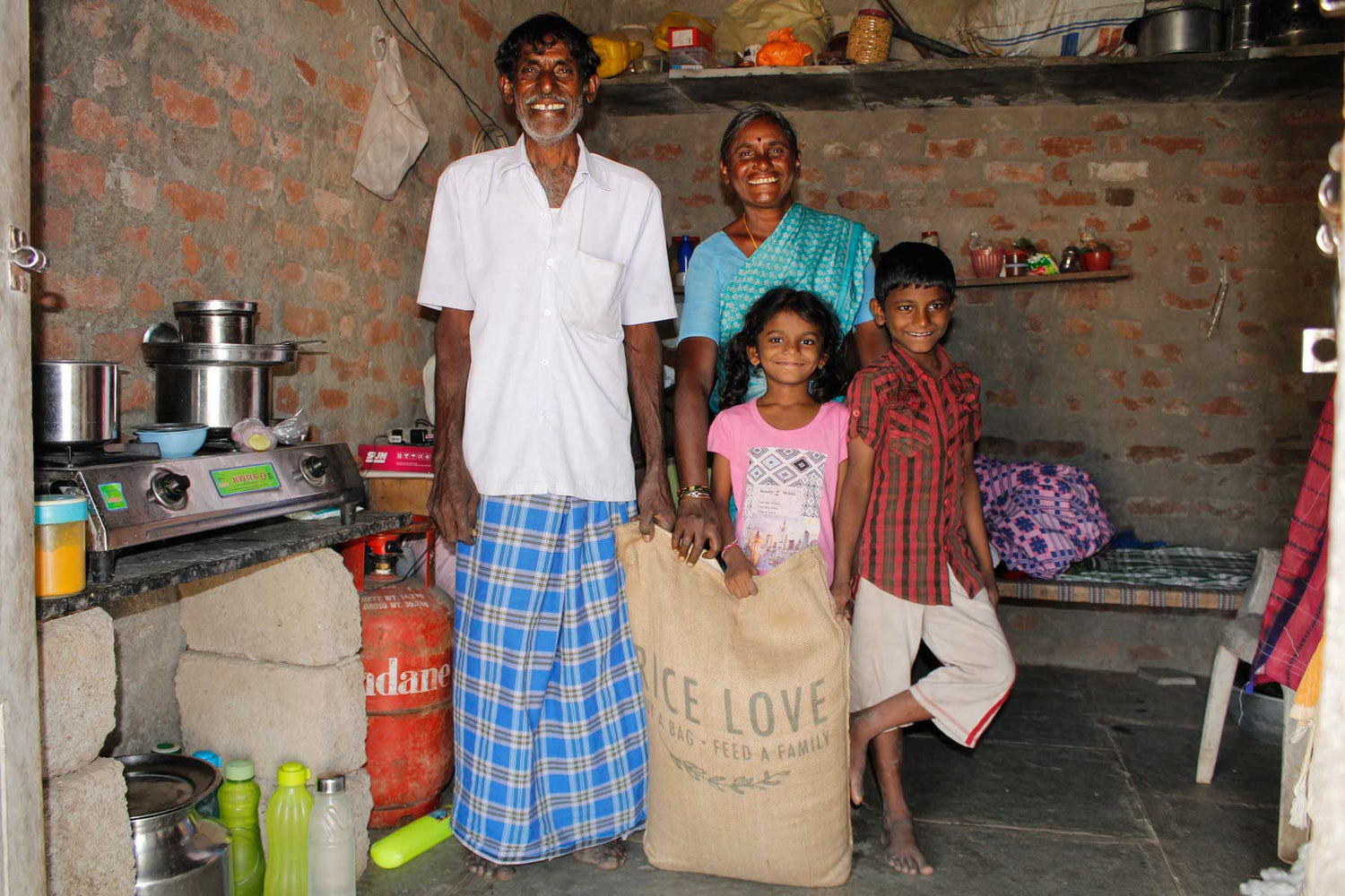 Ramaswamy Chakali Family #415 - Rice Love