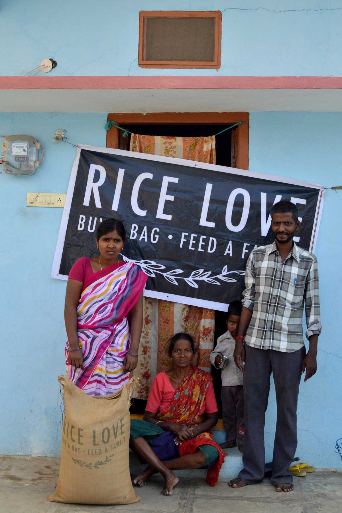 Ramchander Cheruka Family #649 - Rice Love