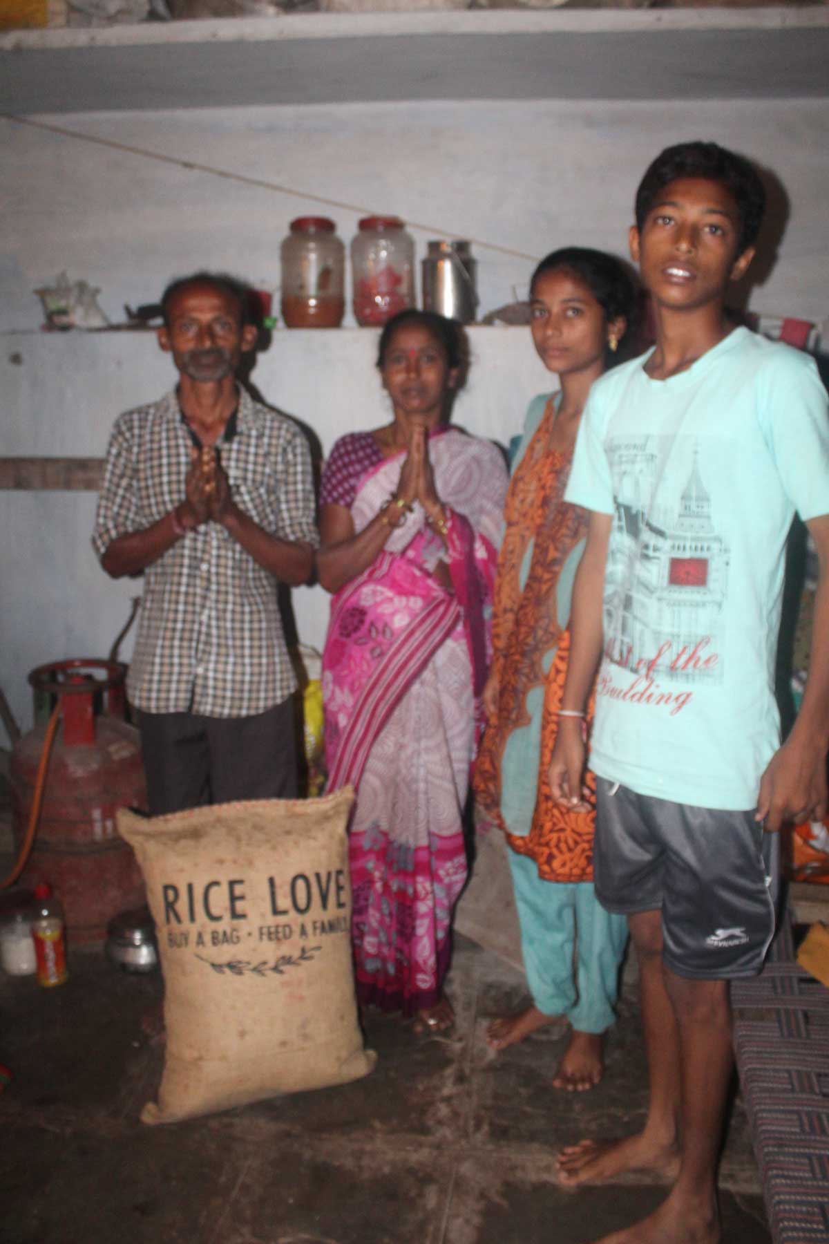 Ramchander Samudrala Family #2037 - Rice Love