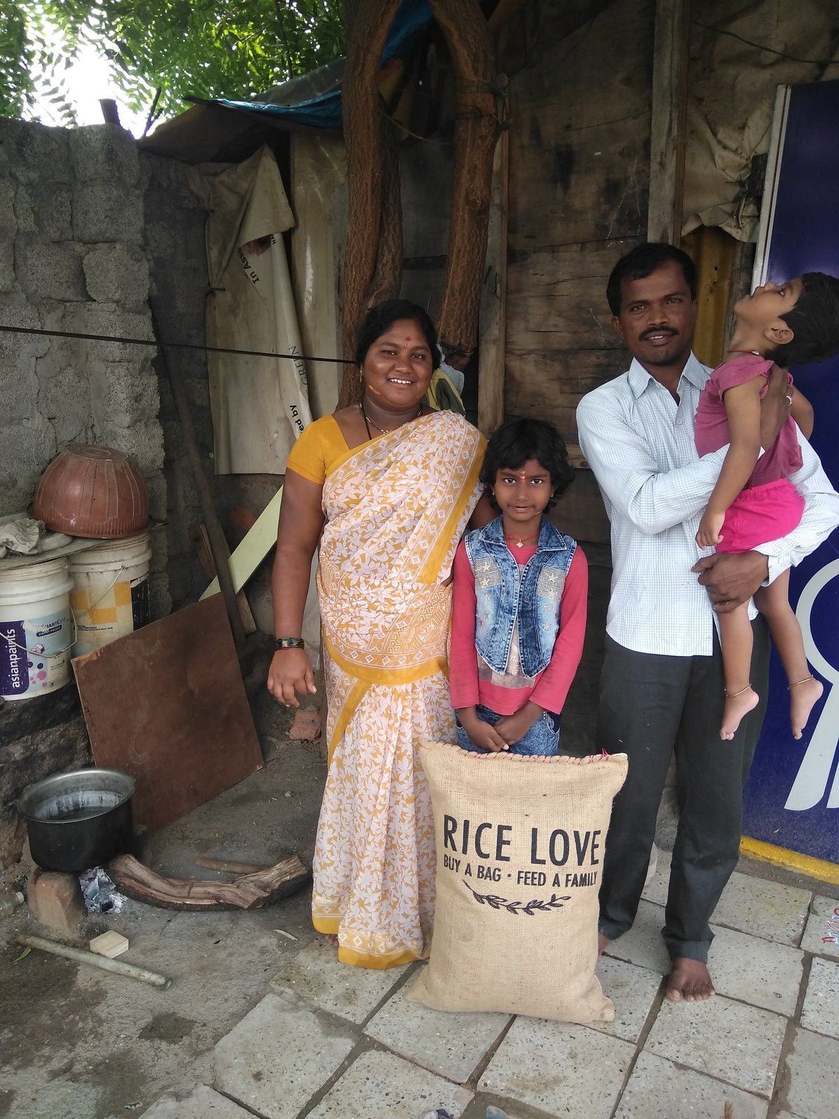 Ramesh Chennapaga Family #1281 - Rice Love