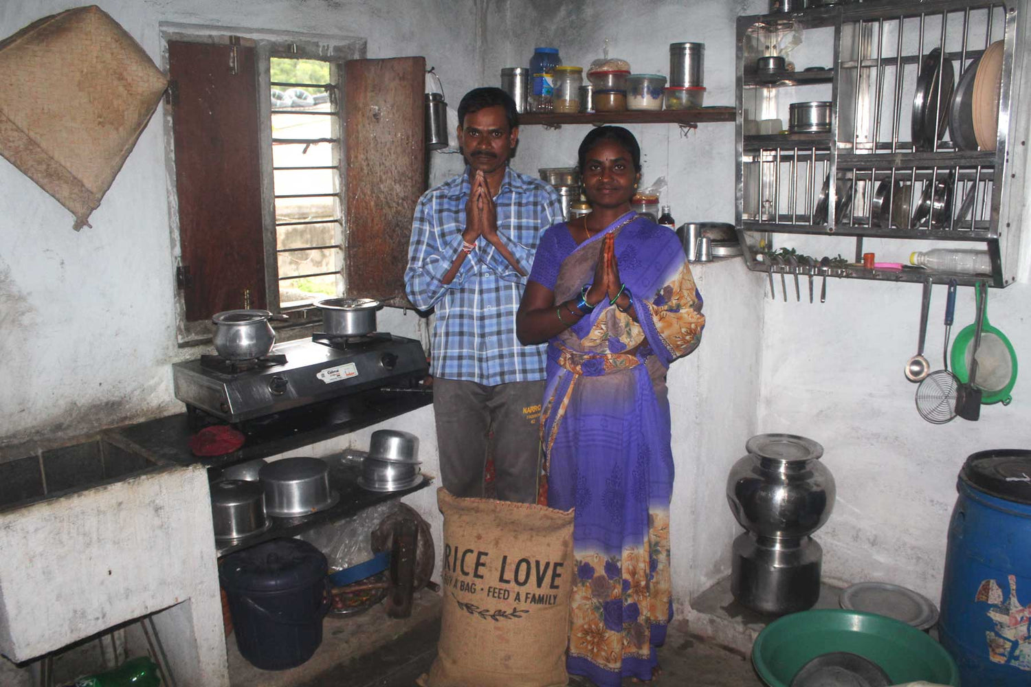 Ramesh Eligeti Family #2034 - Rice Love