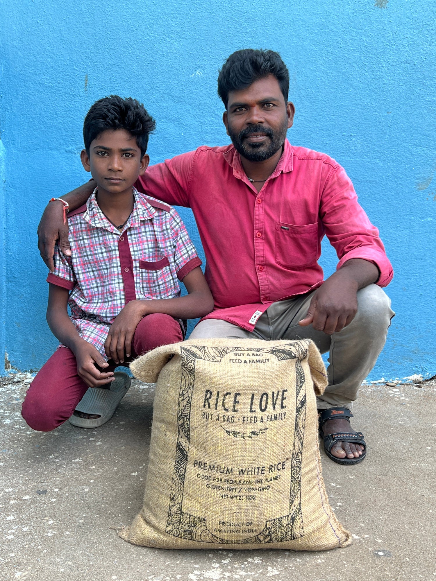 Ramesh Janne Family #3222 - Rice Love