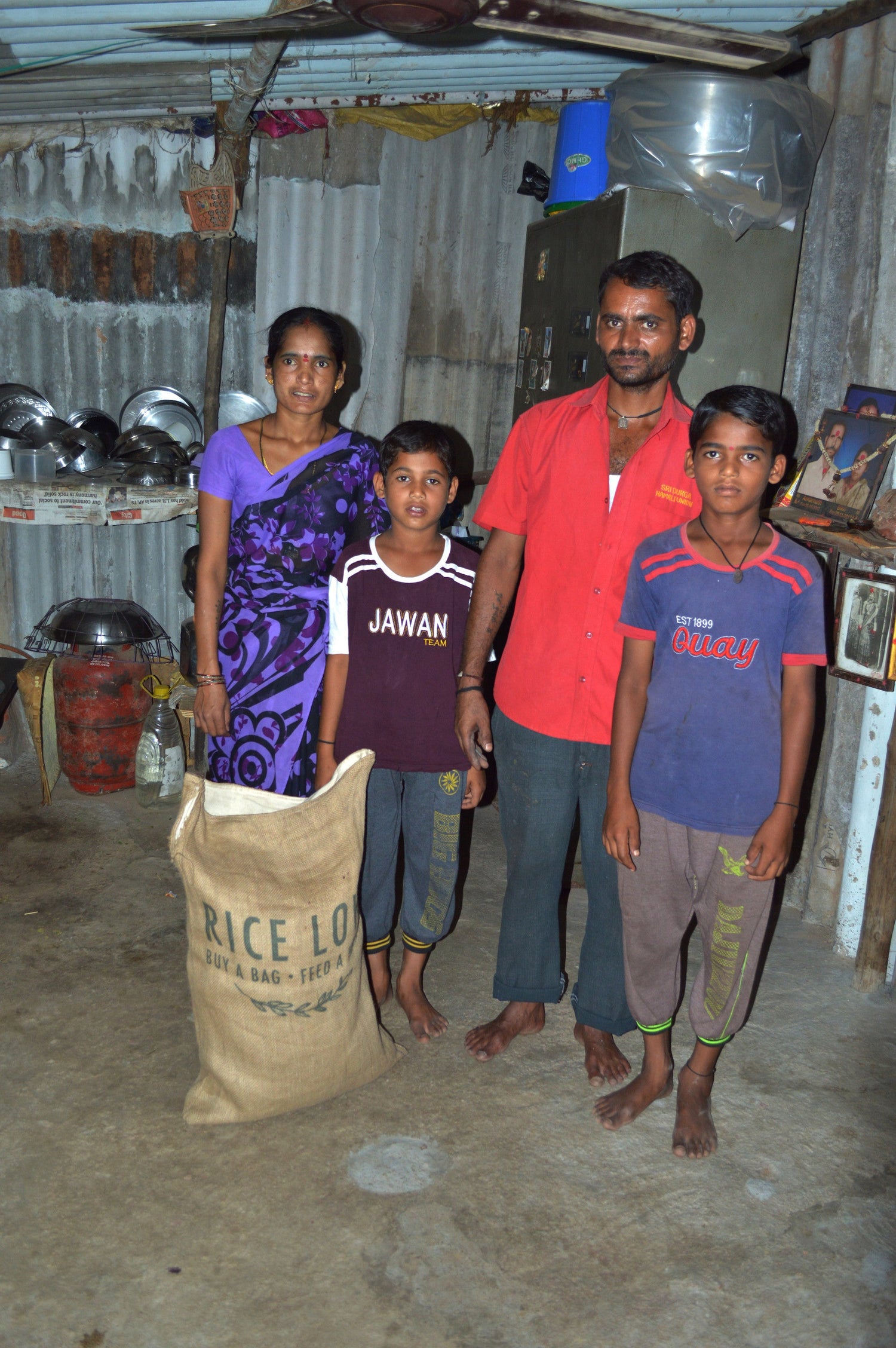 Ramesh Tejavath Family #211 - Rice Love