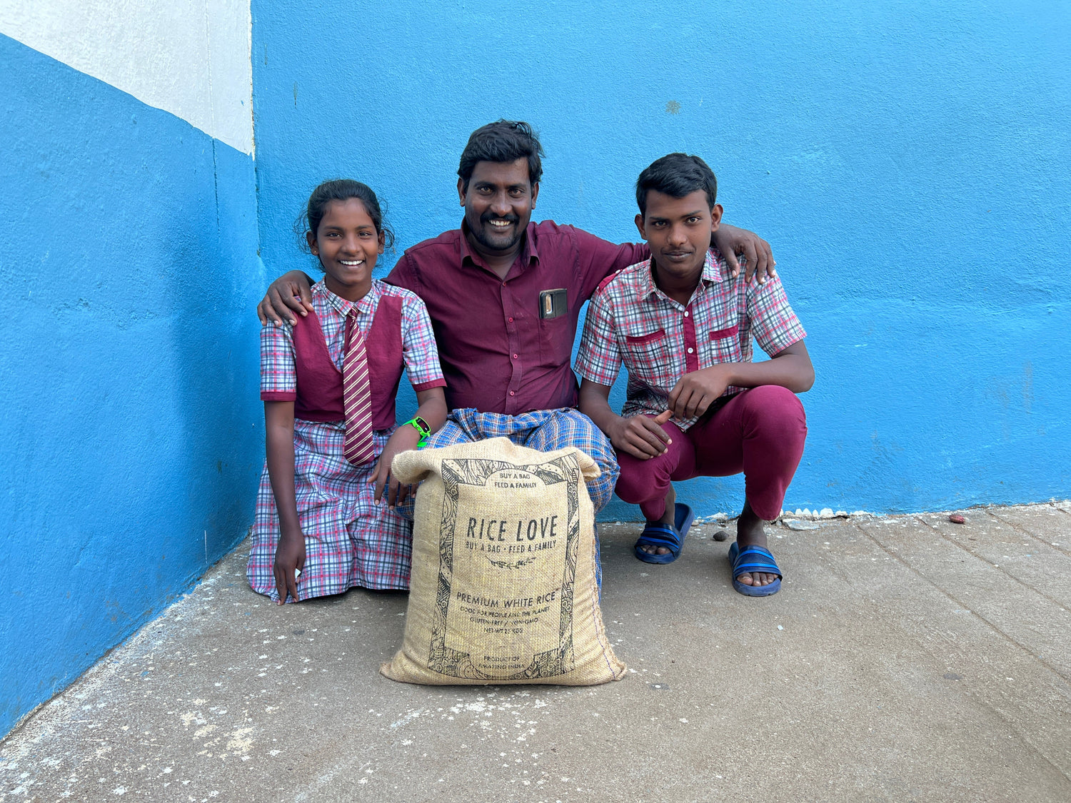 Ramu Naravula Family #3172 - Rice Love