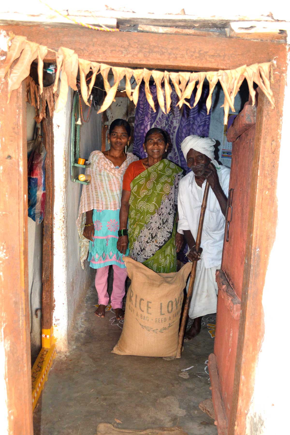 Ramulu Bandari Family #605 - Rice Love