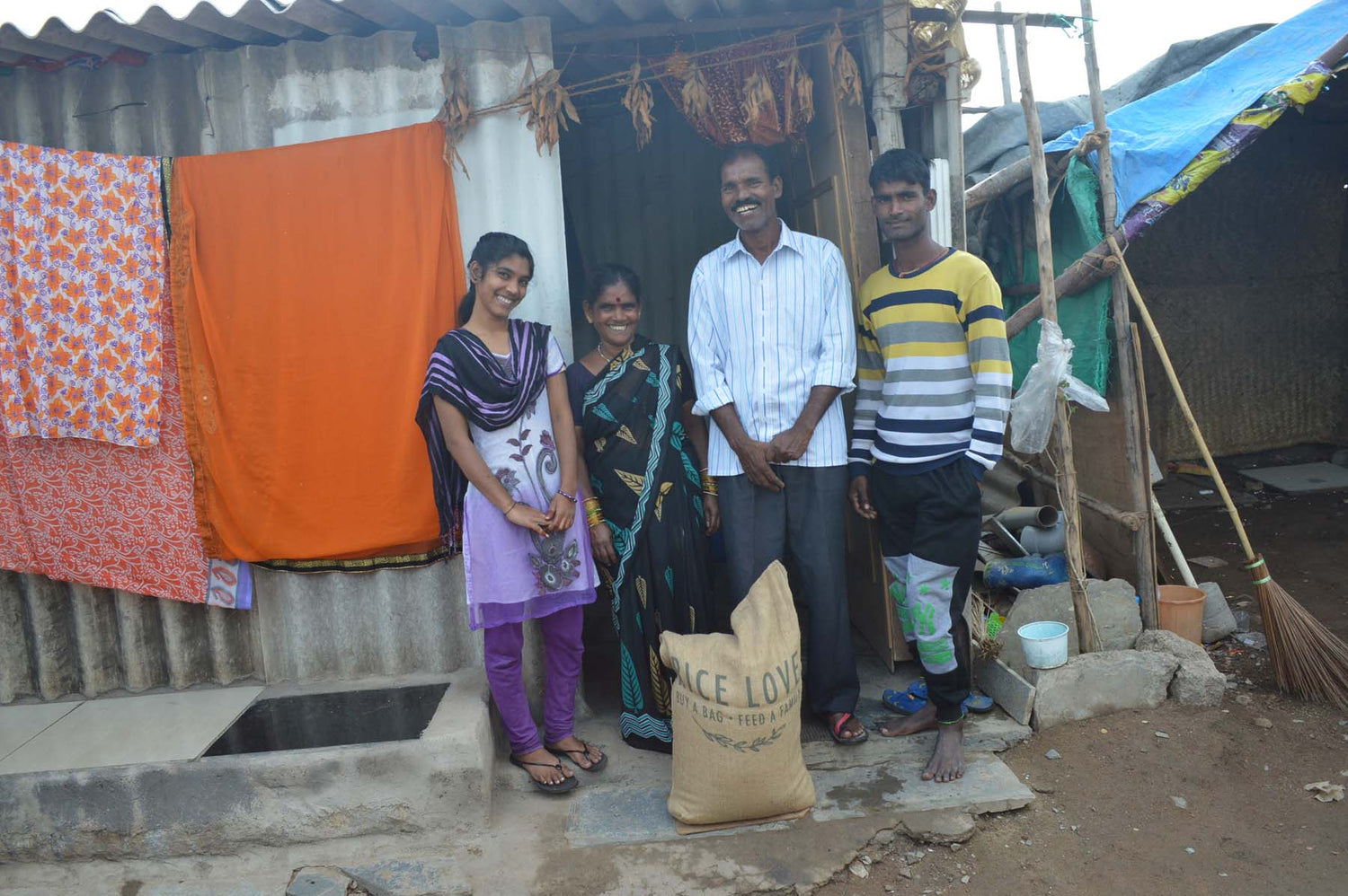 Ramulu Banovath Family #478 - Rice Love
