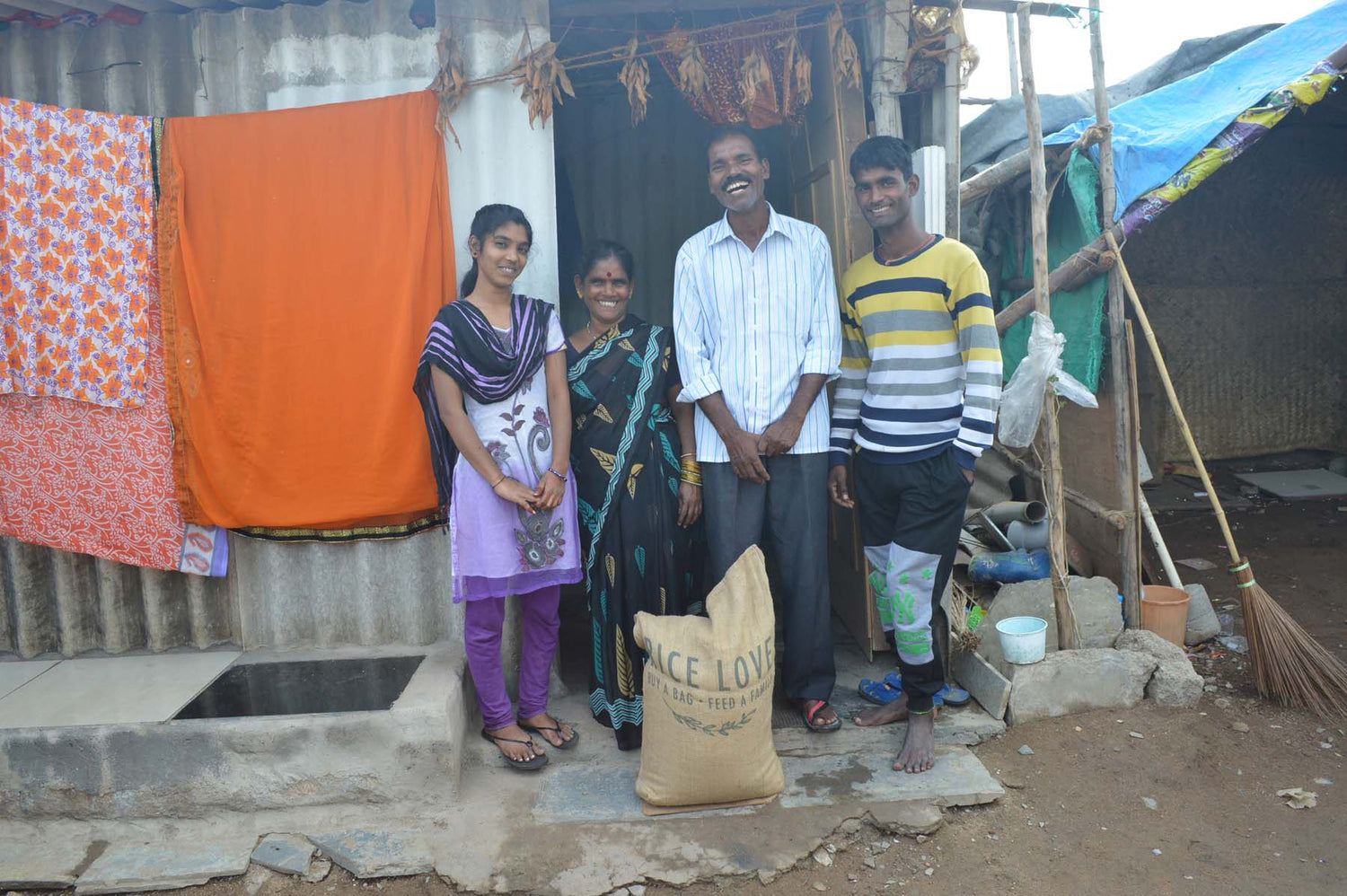 Ramulu Banovath Family #568 - Rice Love