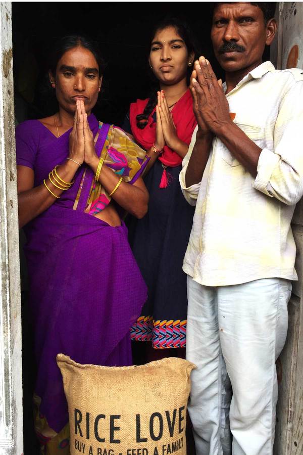 Ramulu Mondeddula Family #1979 - Rice Love