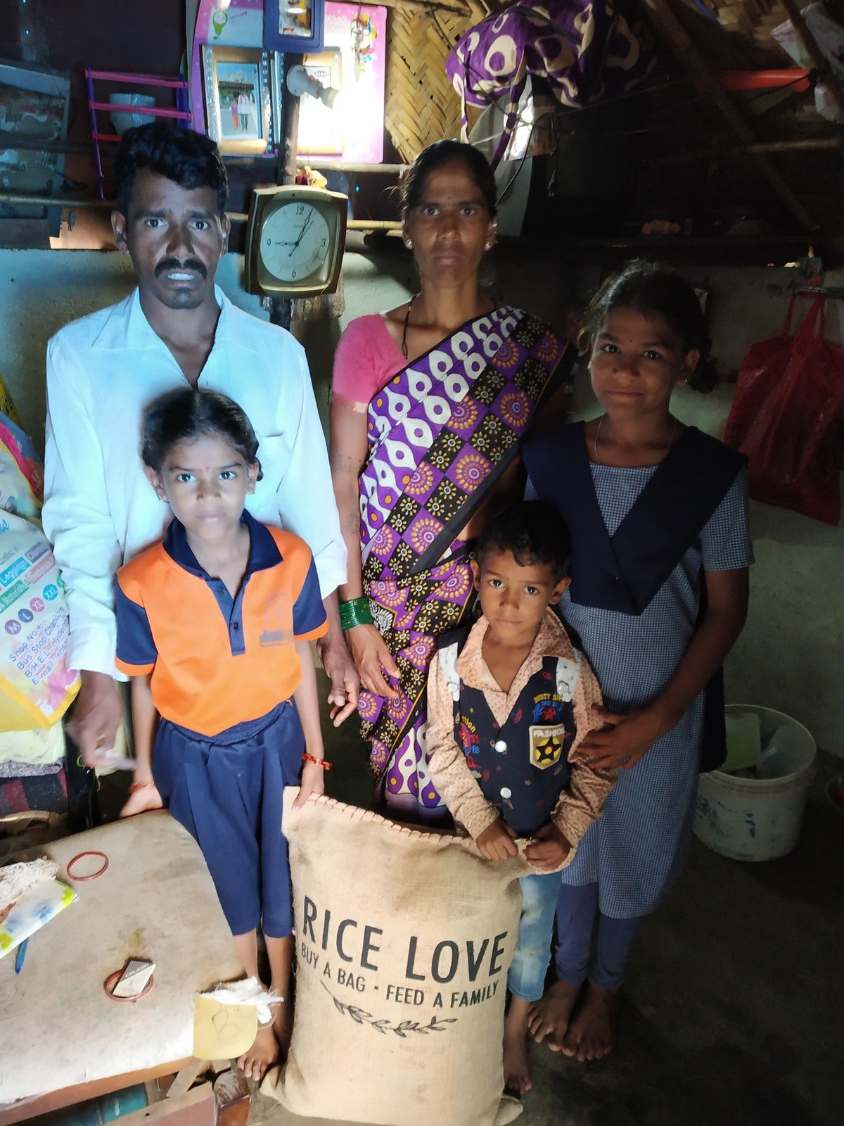 Ramulu Nagadhar Family #1303 - Rice Love
