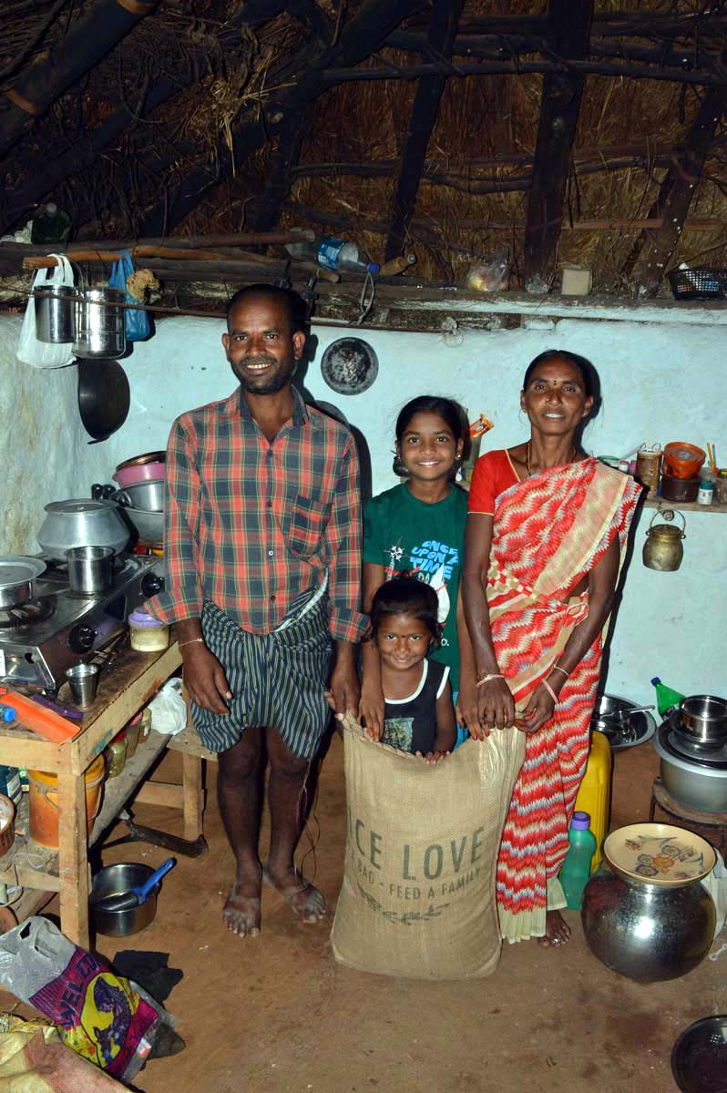 Ramulu Ram Family #522 - Rice Love