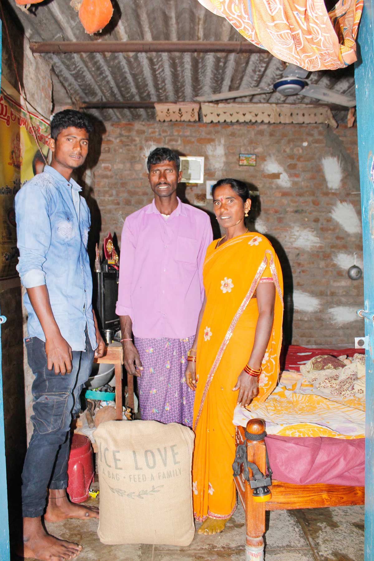 Ramulu Thummala Family #418 - Rice Love