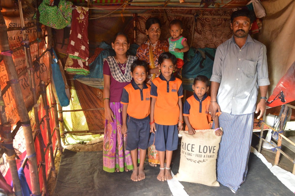 Ranganna Karre Family #1336 - Rice Love