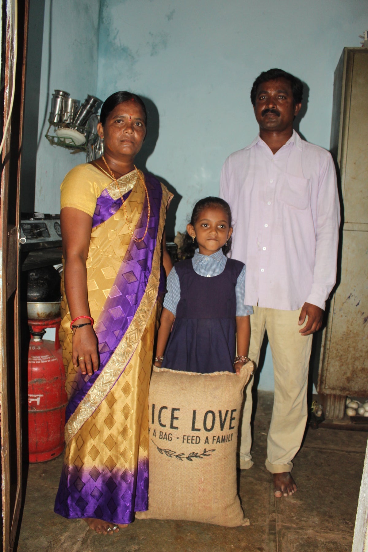 Rangu Shanker Family #1366 - Rice Love