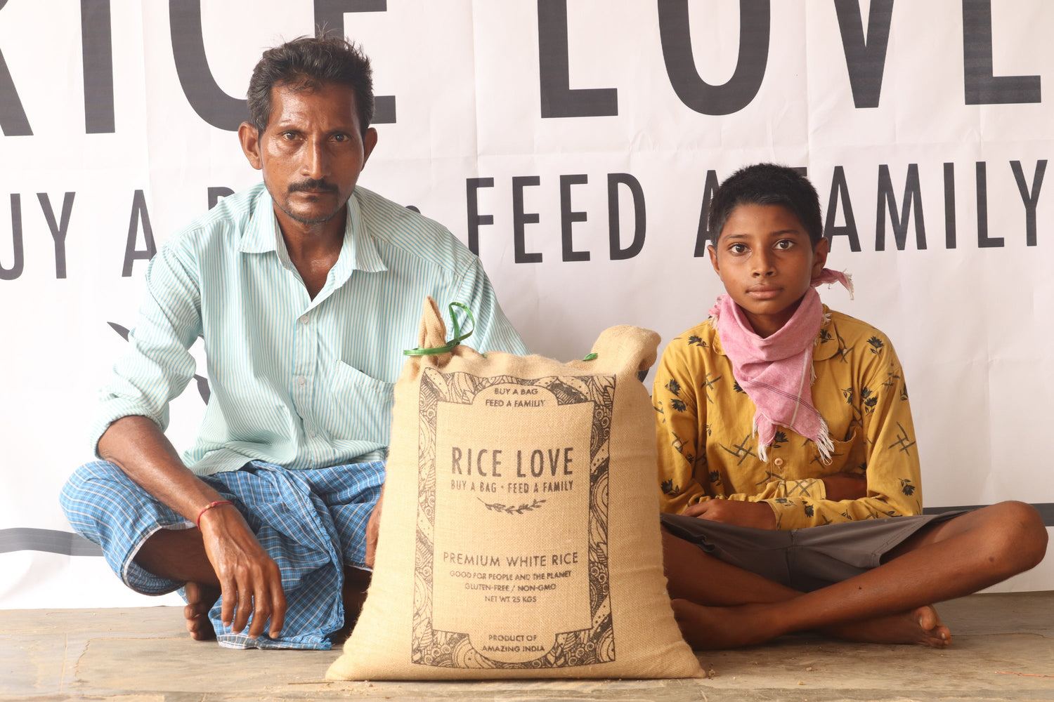Ratan Singh Bhukya Family #2522 - Rice Love