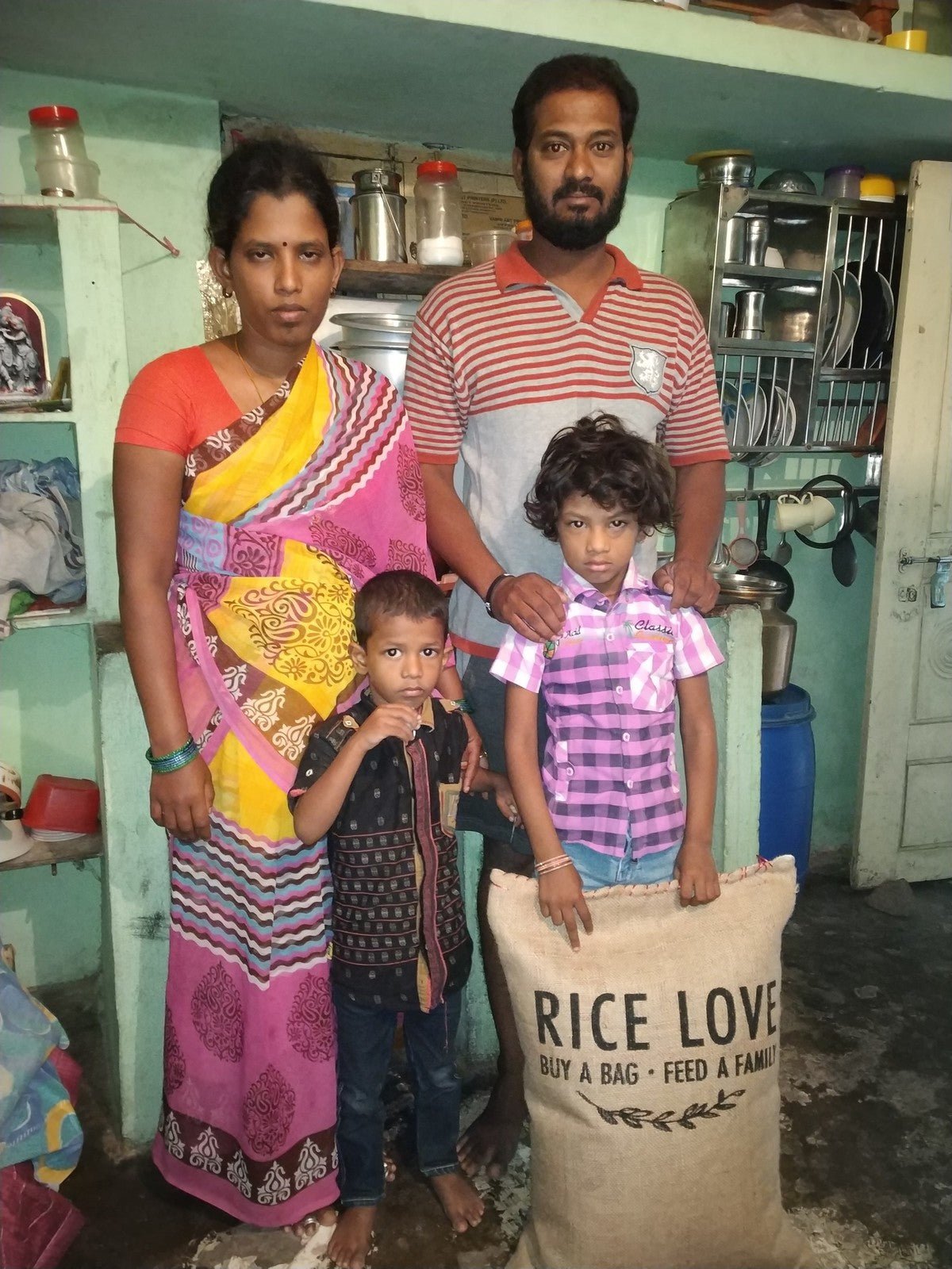 Ravi Akkuri Family #1432 - Rice Love