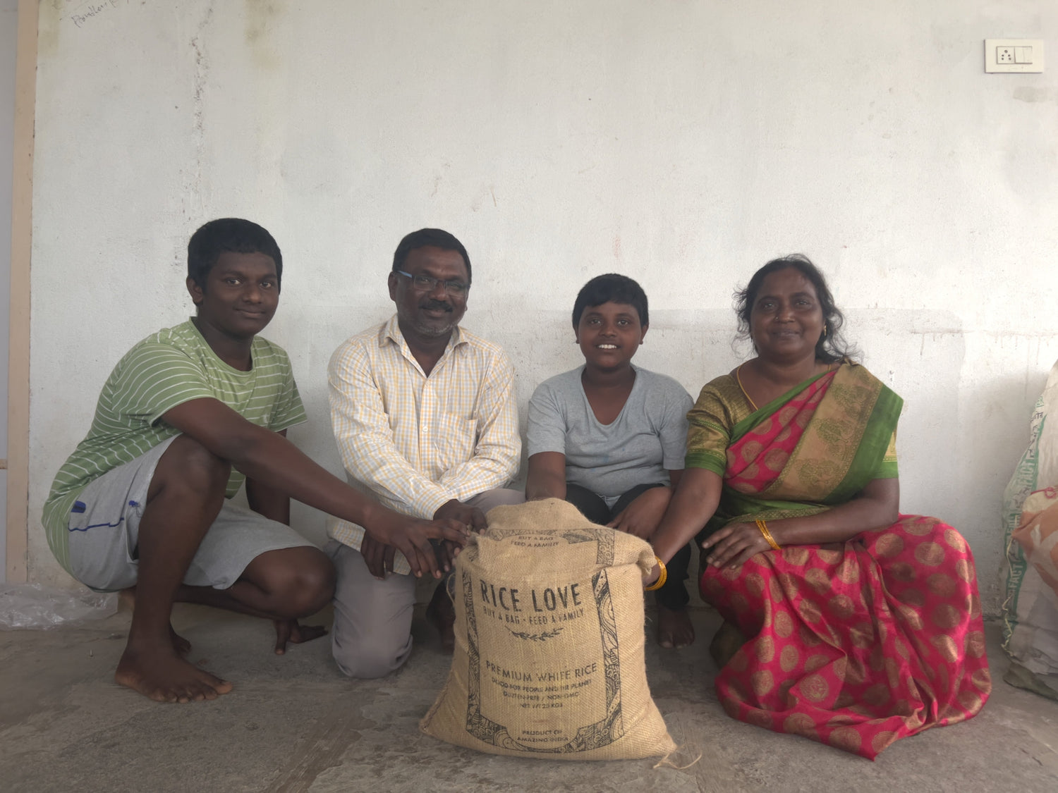 Ravi Ramancha Family #3160 - Rice Love