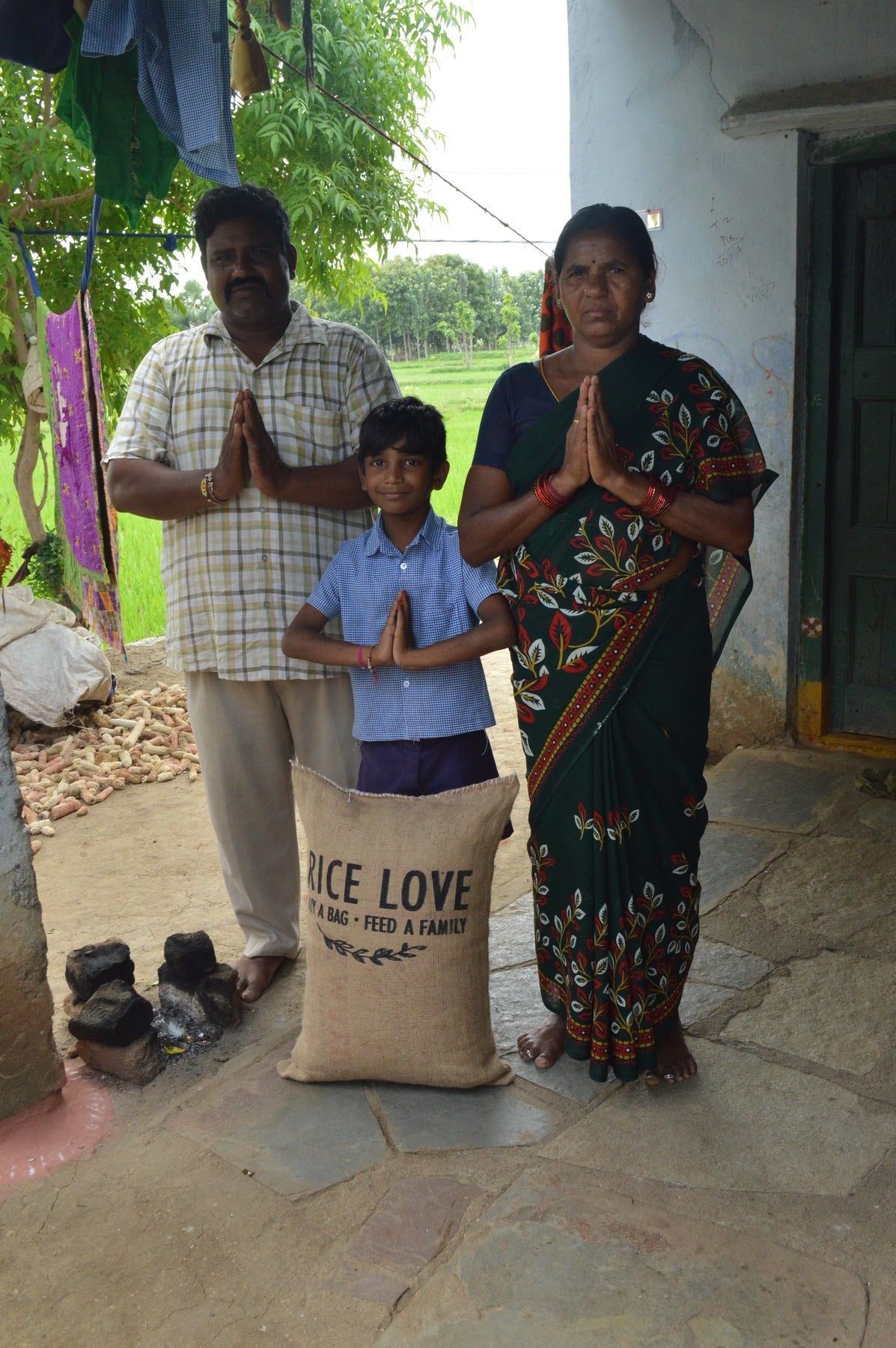 Ravula Komraiah Family #1367 - Rice Love