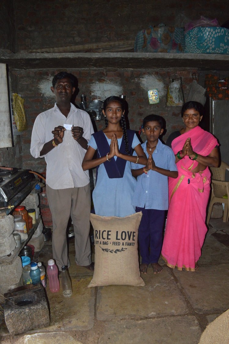 Ravula Mohan Family #1389 - Rice Love