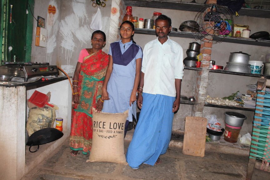 Ravula Rajaiah Family #1407 - Rice Love