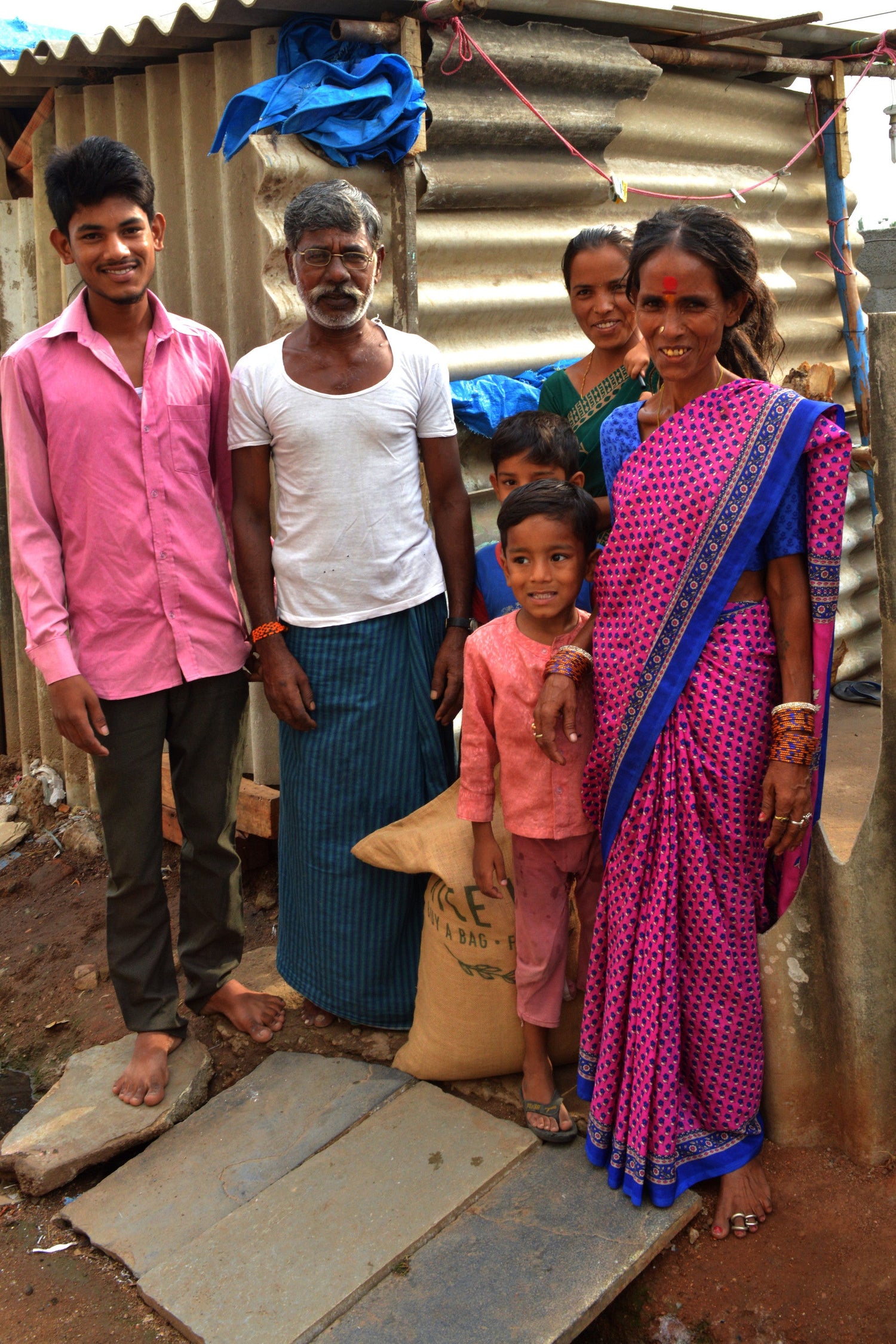Reddiyanayak Tejavoth Family#00196 - Rice Love