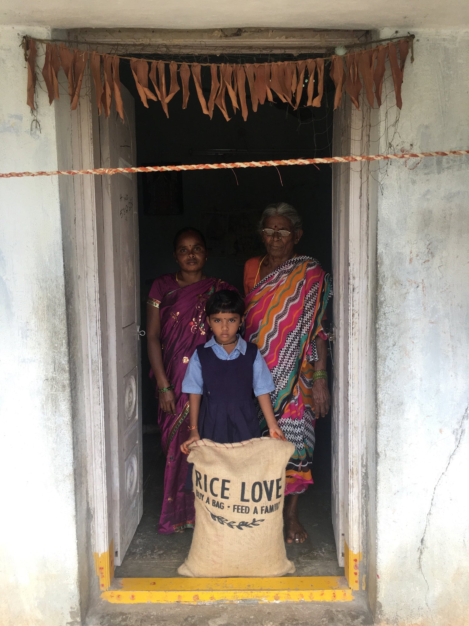 Renukuntla Anasuya Family #1076 - Rice Love