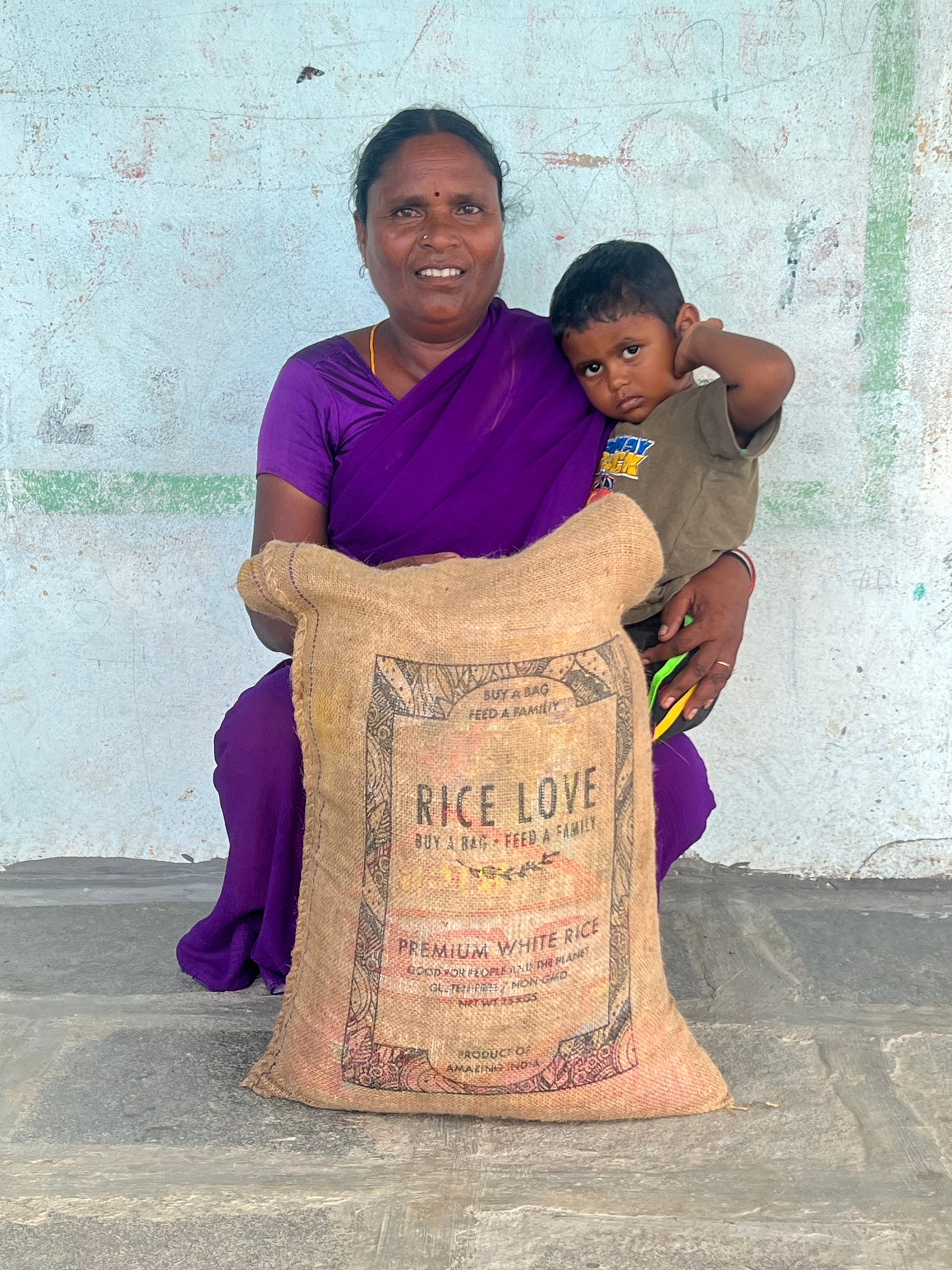 Renukuntla Sathvika Family #3609 - Rice Love