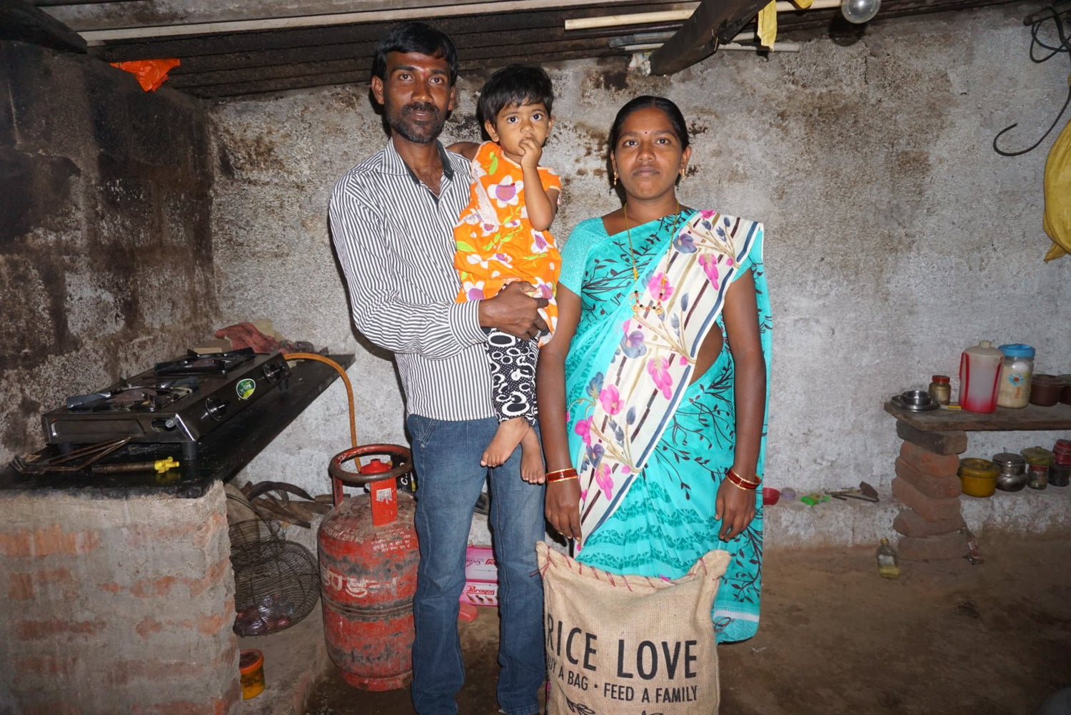 Renukuntla Suresh Family #1061 - Rice Love