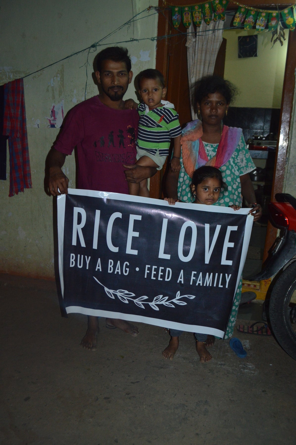 Rudrara Sreenu Family #1540 - Rice Love